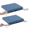 Classic Accessories Ravenna Water-Resistant Patio Chair Seat Cushion, 18 x 18 x 2 Inch, Empire Blue 62-179-010503-EC - alternate 7